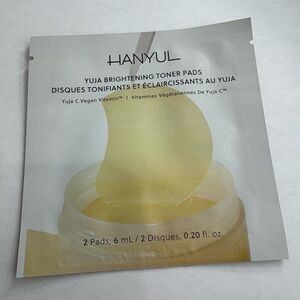5/$15💫Hanyul Yuja Brightening Toner Pads